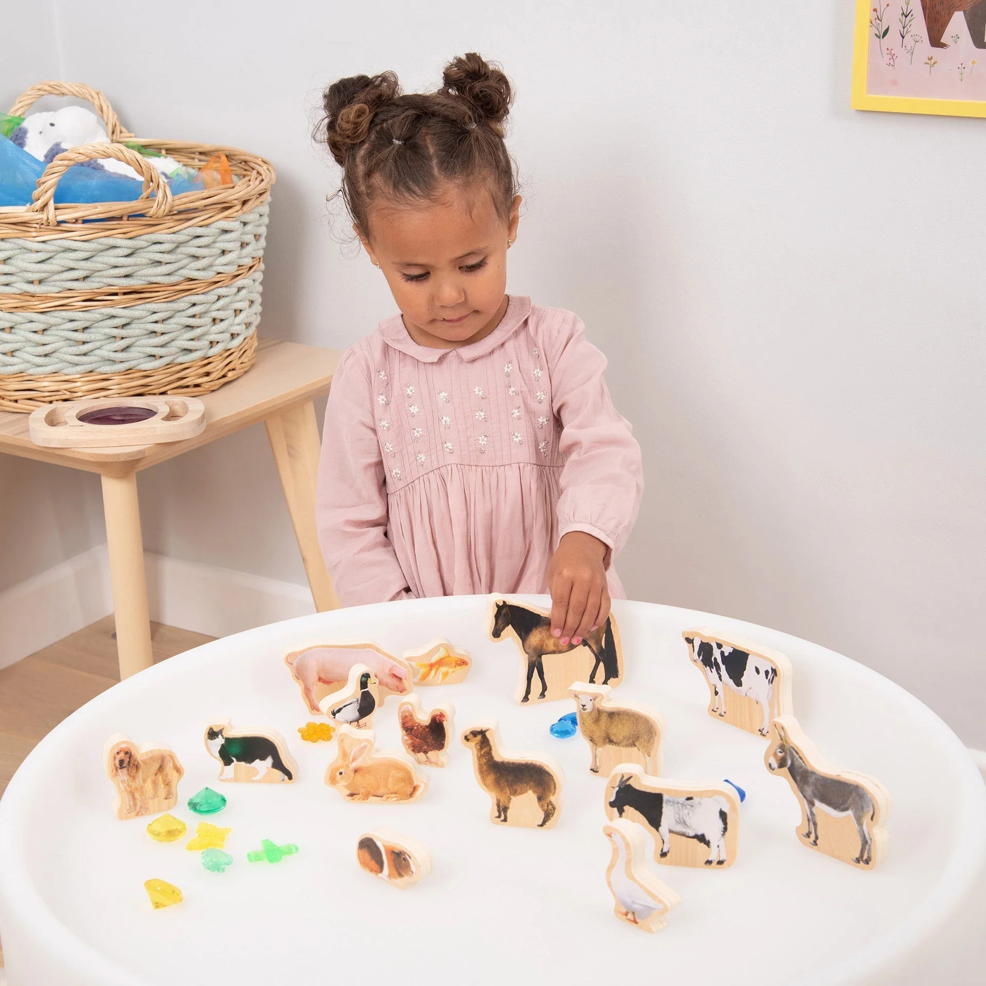 Wooden Domestic Animal Blocks - Image 9