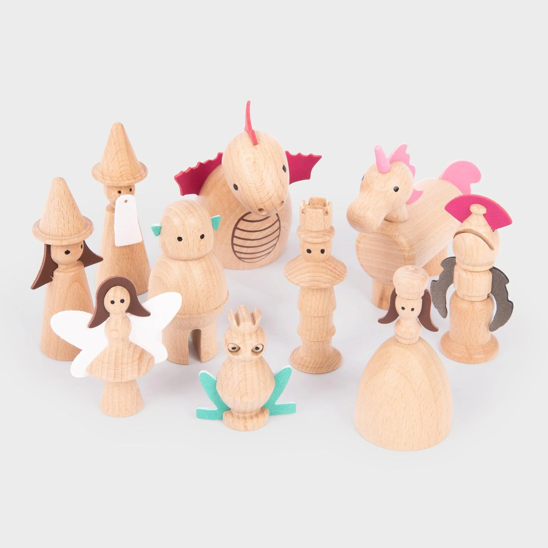 Wooden Enchanted Figures - Image 3