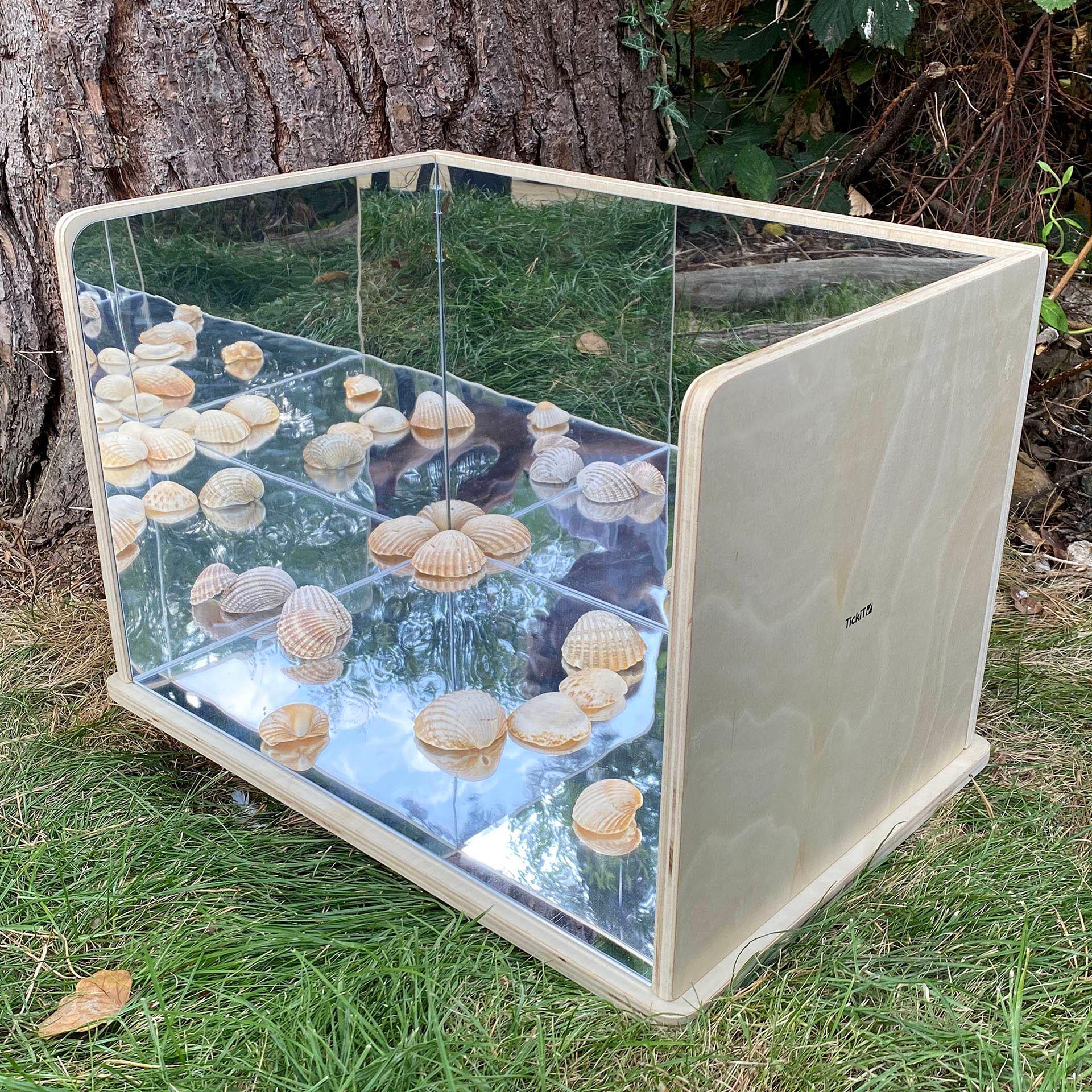 Wooden Exploratory Mirror - Image 4