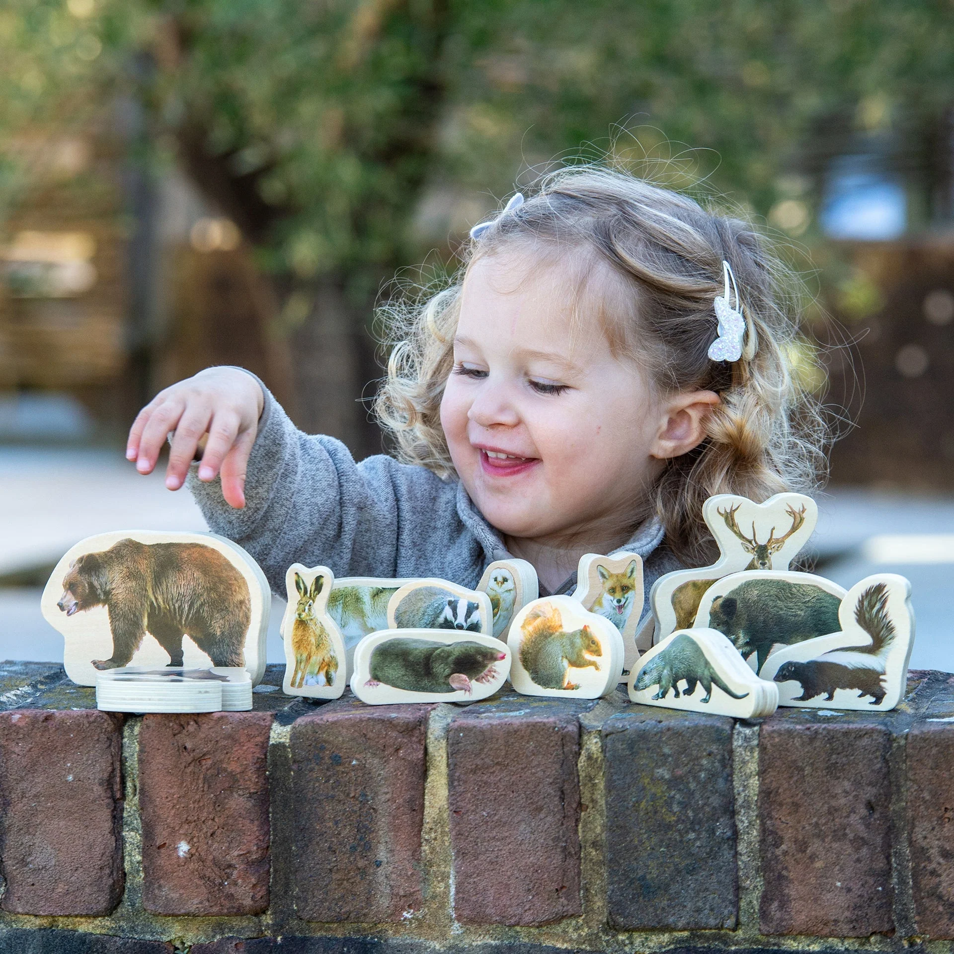 Wooden Forest Animal Blocks - Image 4