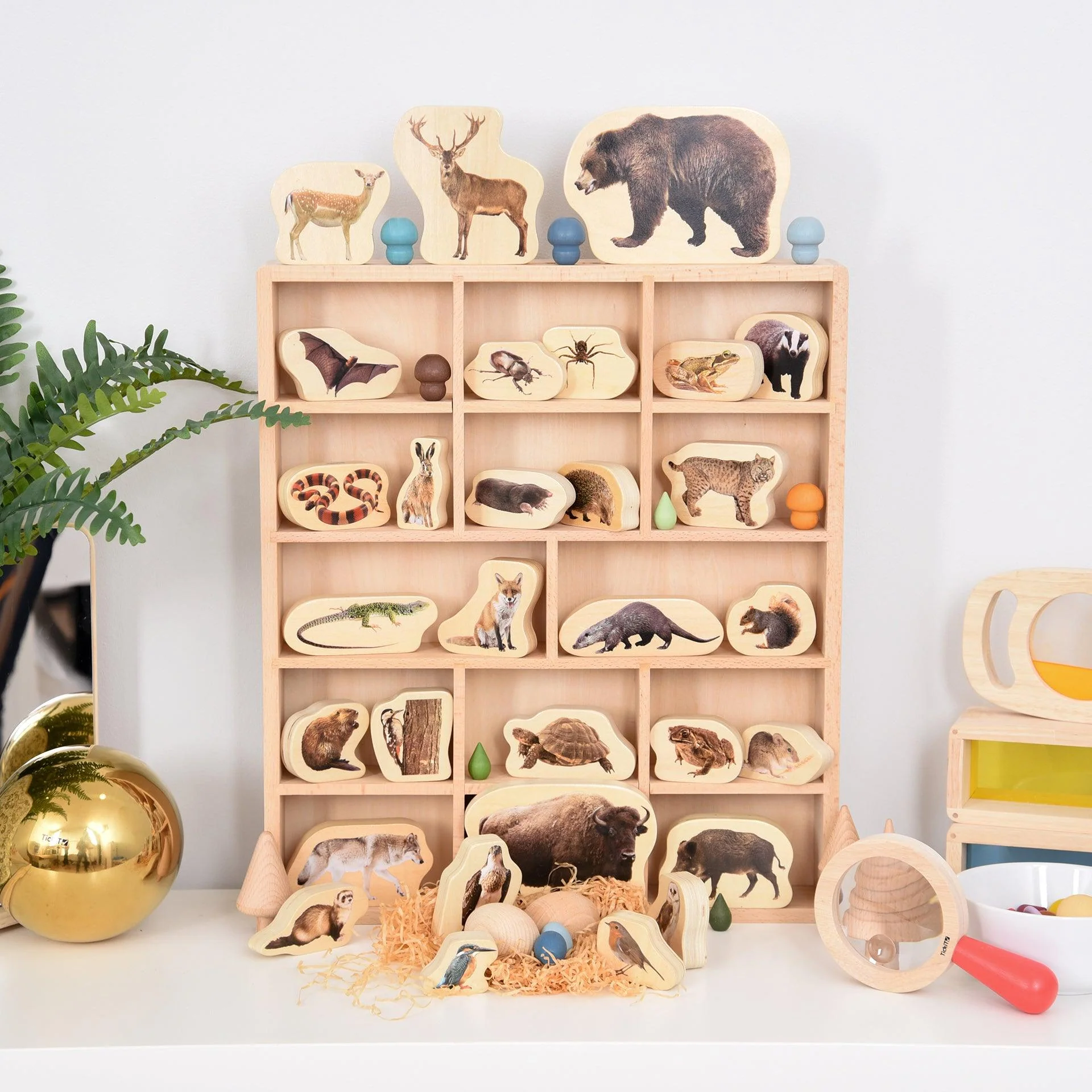 Wooden Forest Animal Blocks - Image 10
