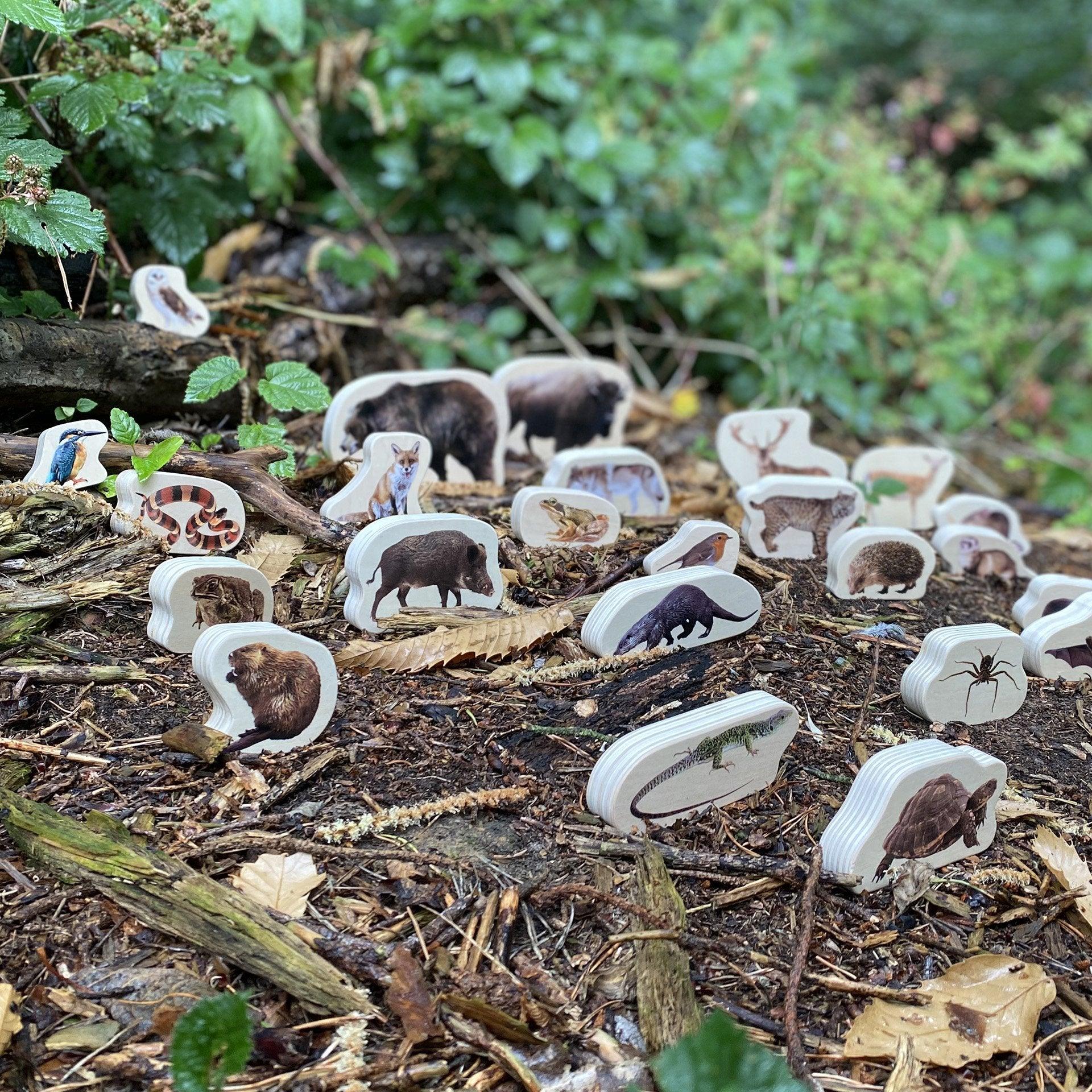 Wooden Forest Animal Blocks - Image 12