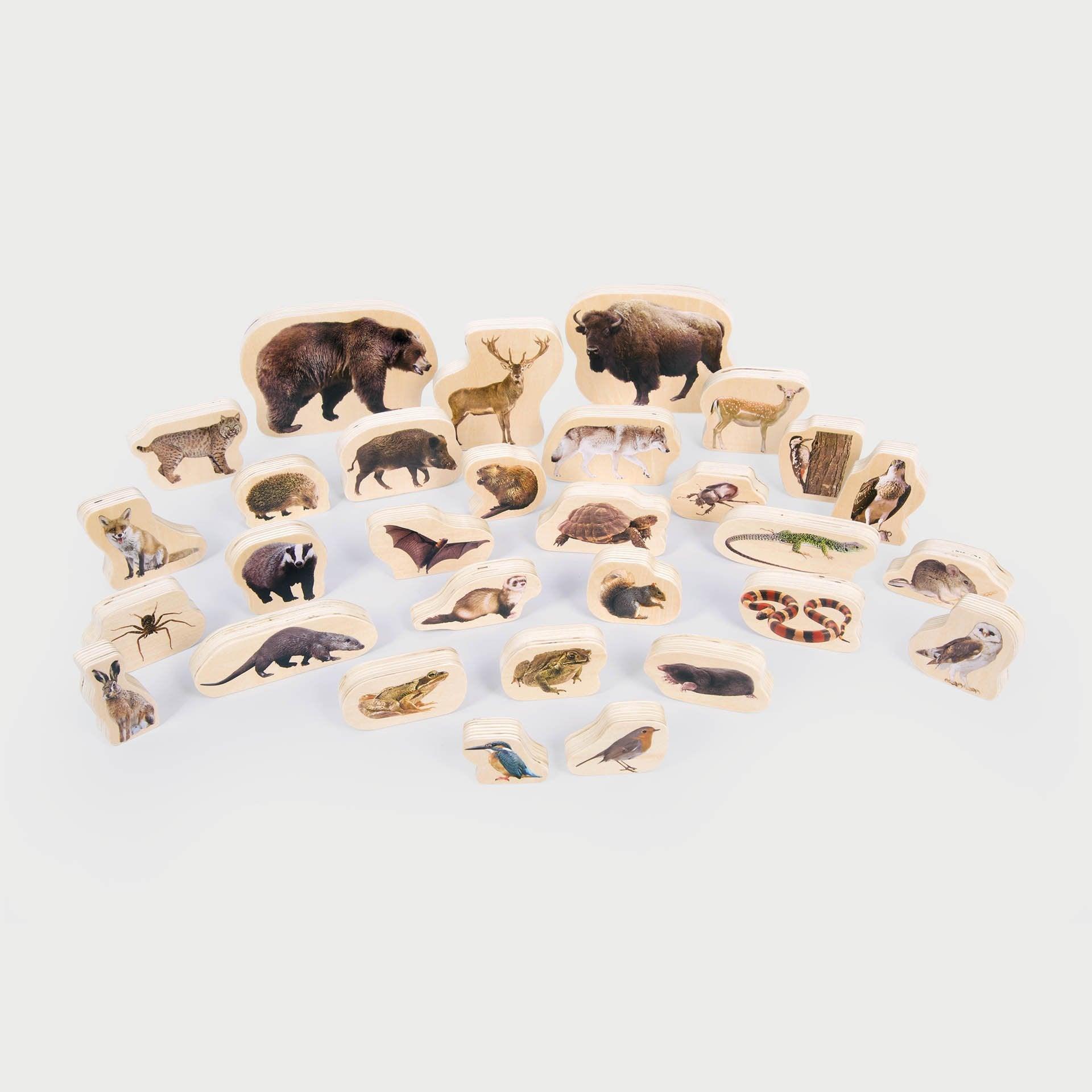Wooden Forest Animal Blocks - Image 25