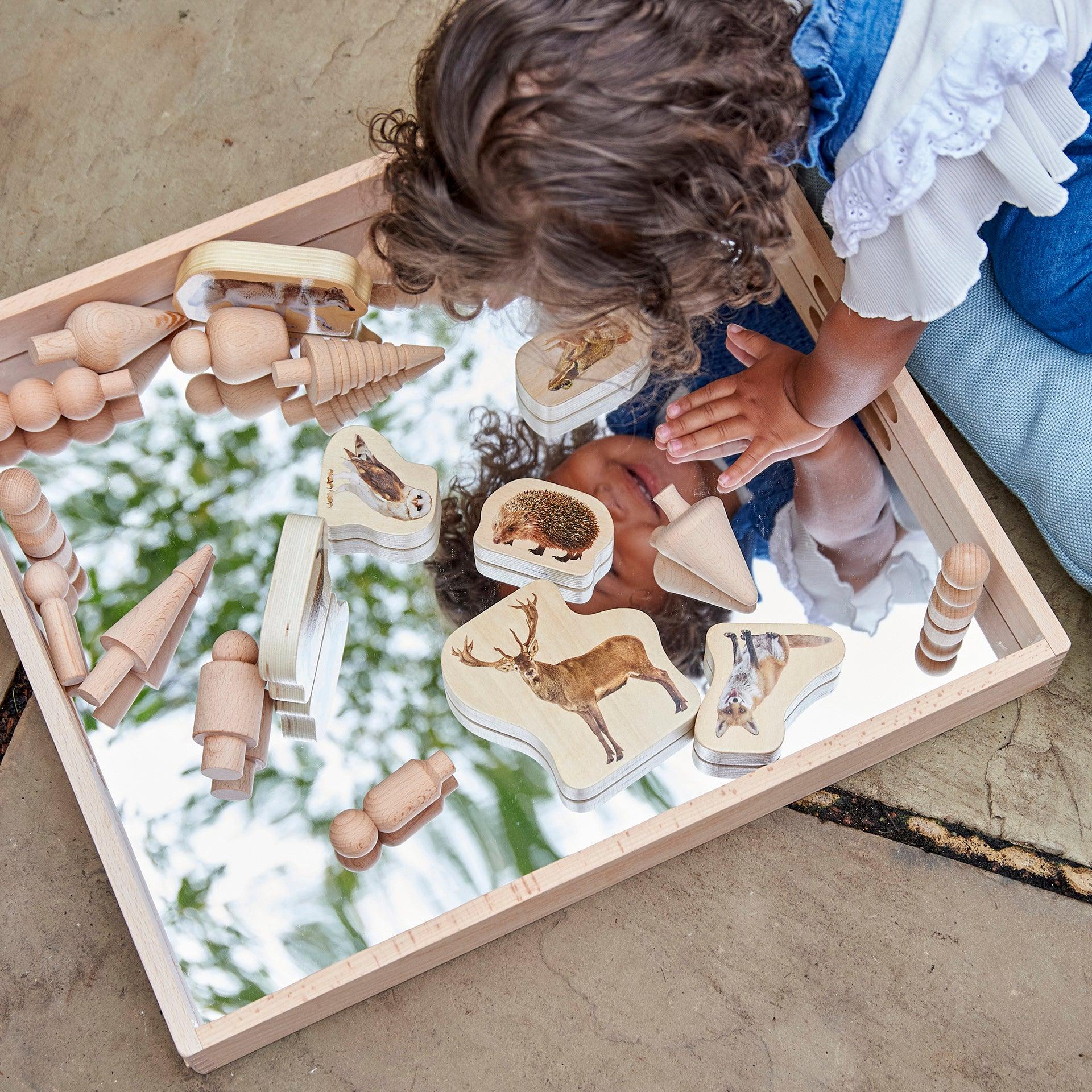Wooden Forest Animal Blocks - Image 7