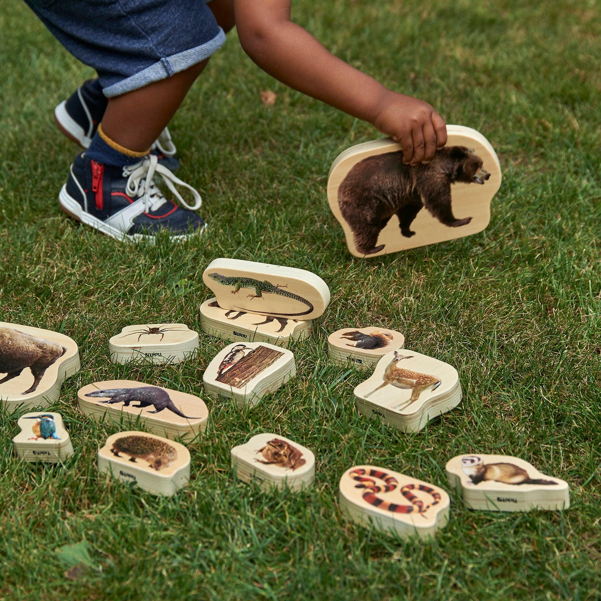Wooden Forest Animal Blocks - Image 8