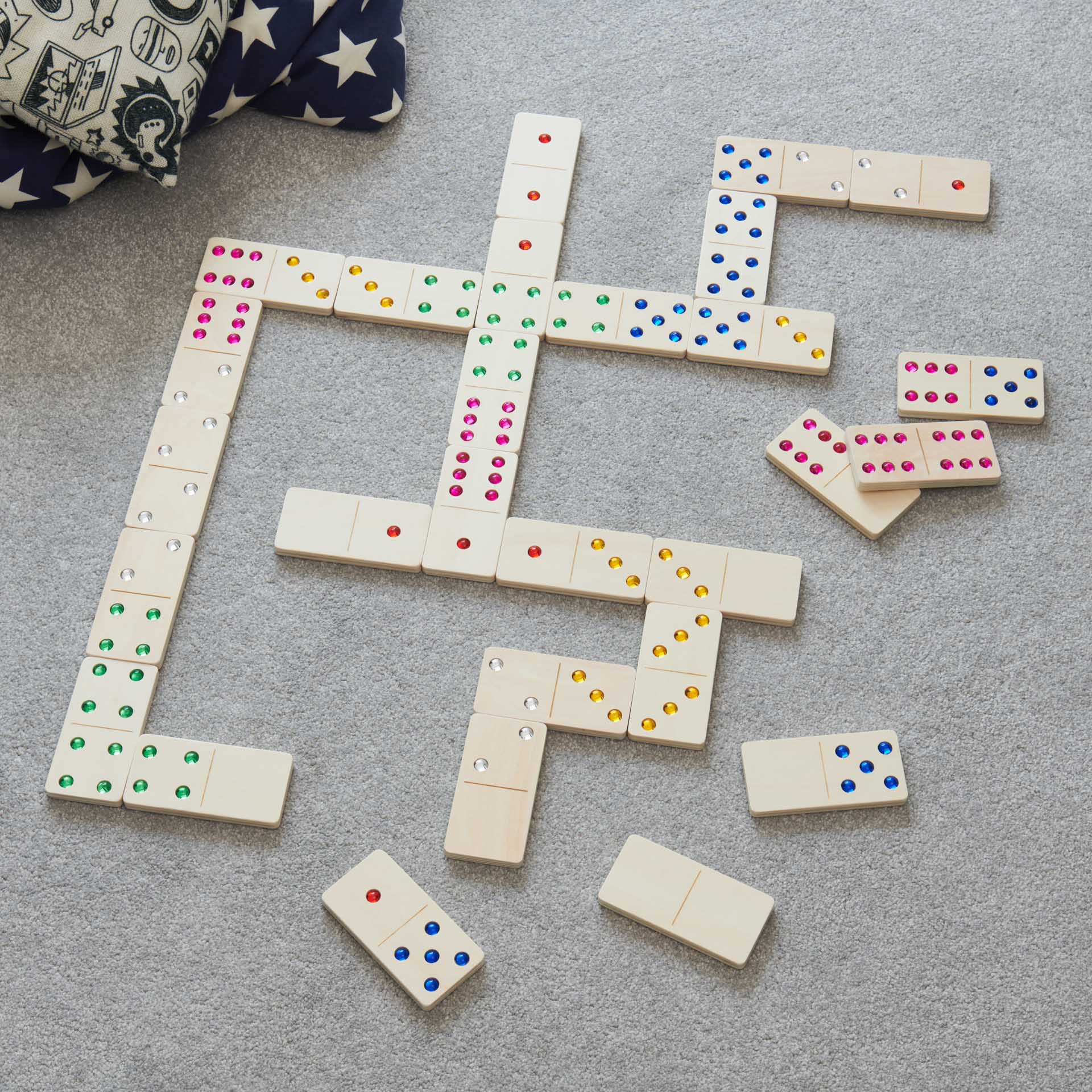 Wooden Jewel Dominoes - Image 2