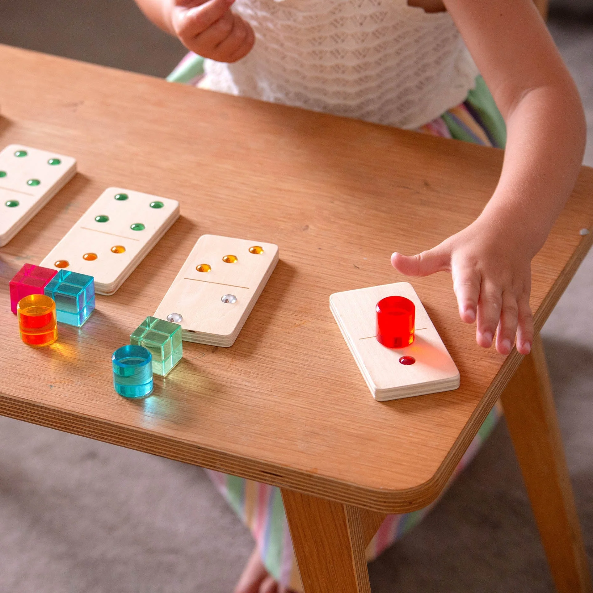 Wooden Jewel Dominoes - Image 6