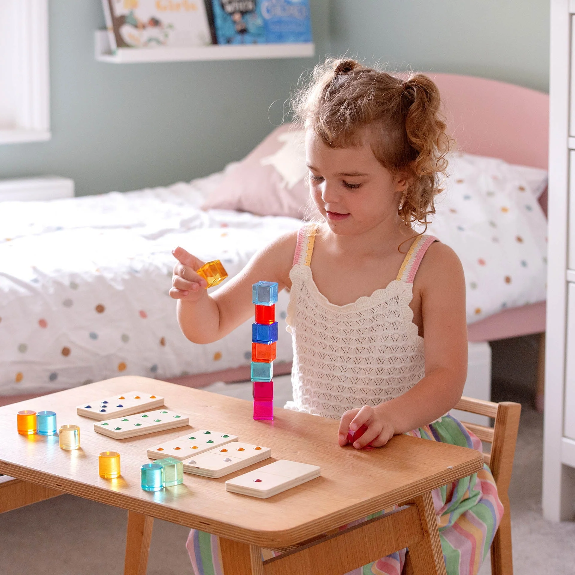 Wooden Jewel Dominoes - Image 7
