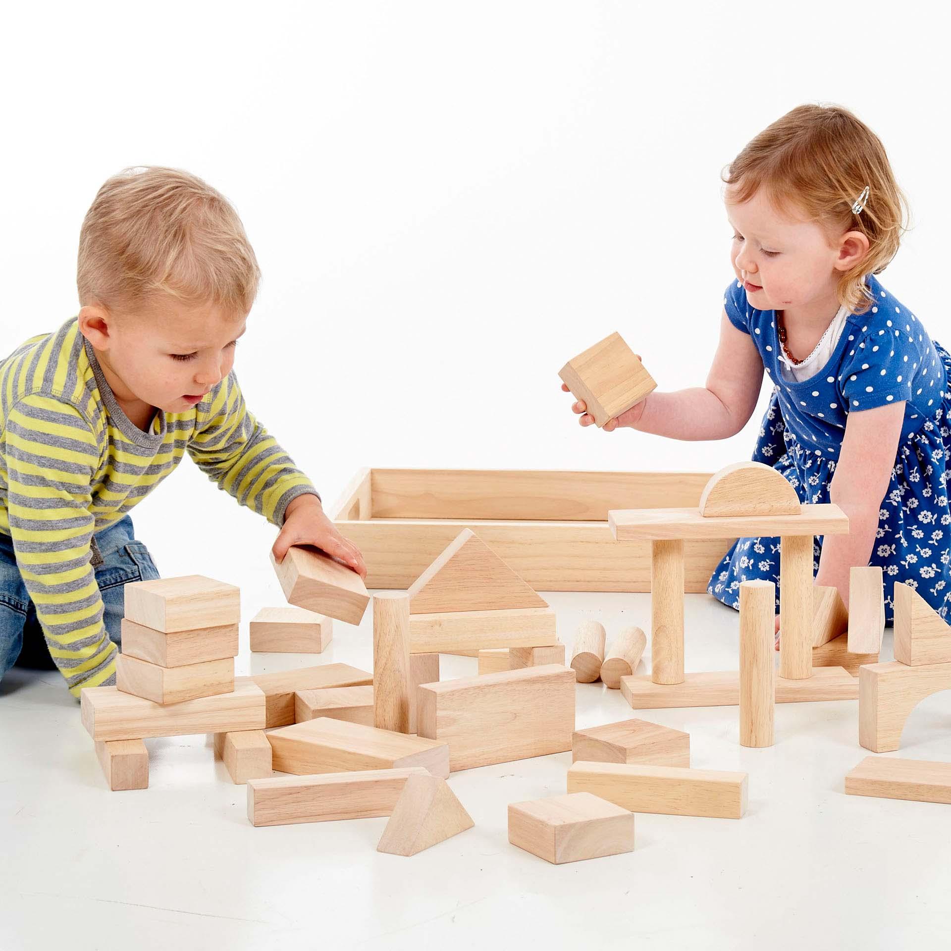 Wooden Jumbo Block Set - Image 2