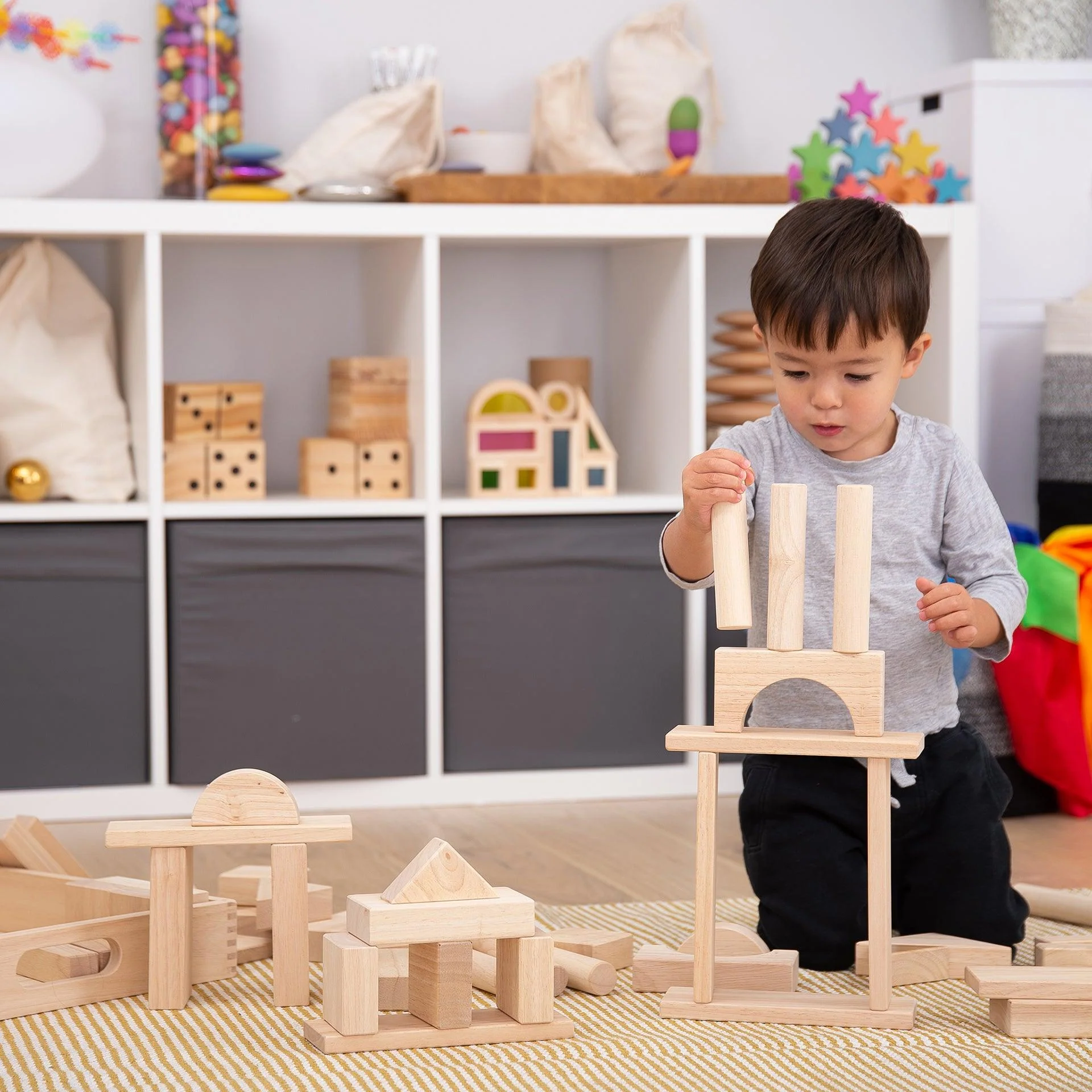 Wooden Jumbo Block Set - Image 4