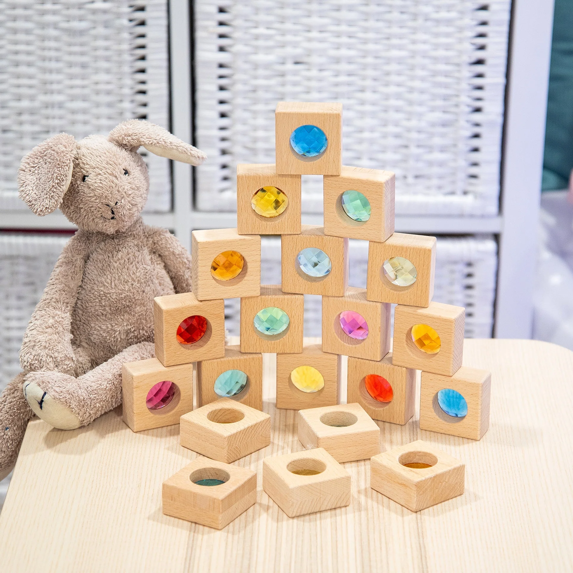 Wooden Kaleidoscope Blocks - Image 5