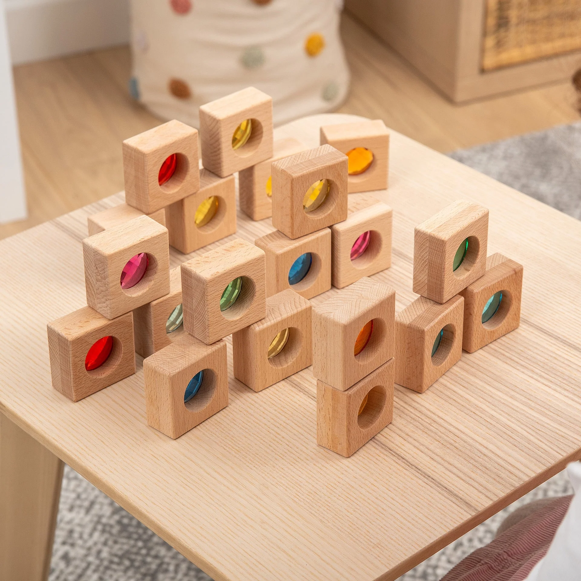 Wooden Kaleidoscope Blocks - Image 6