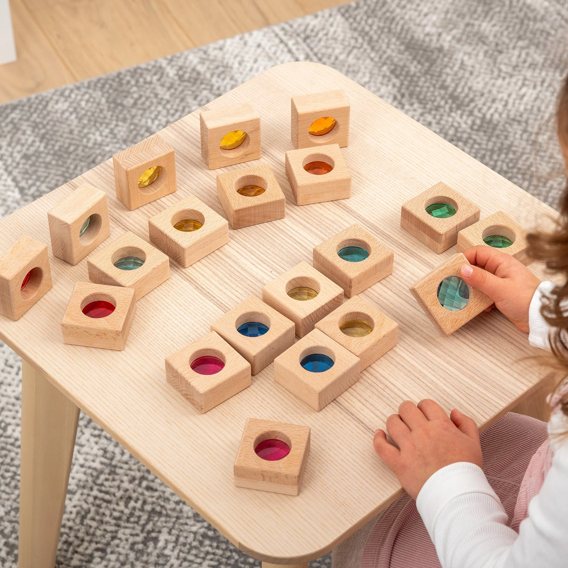 Wooden Kaleidoscope Blocks - Image 7