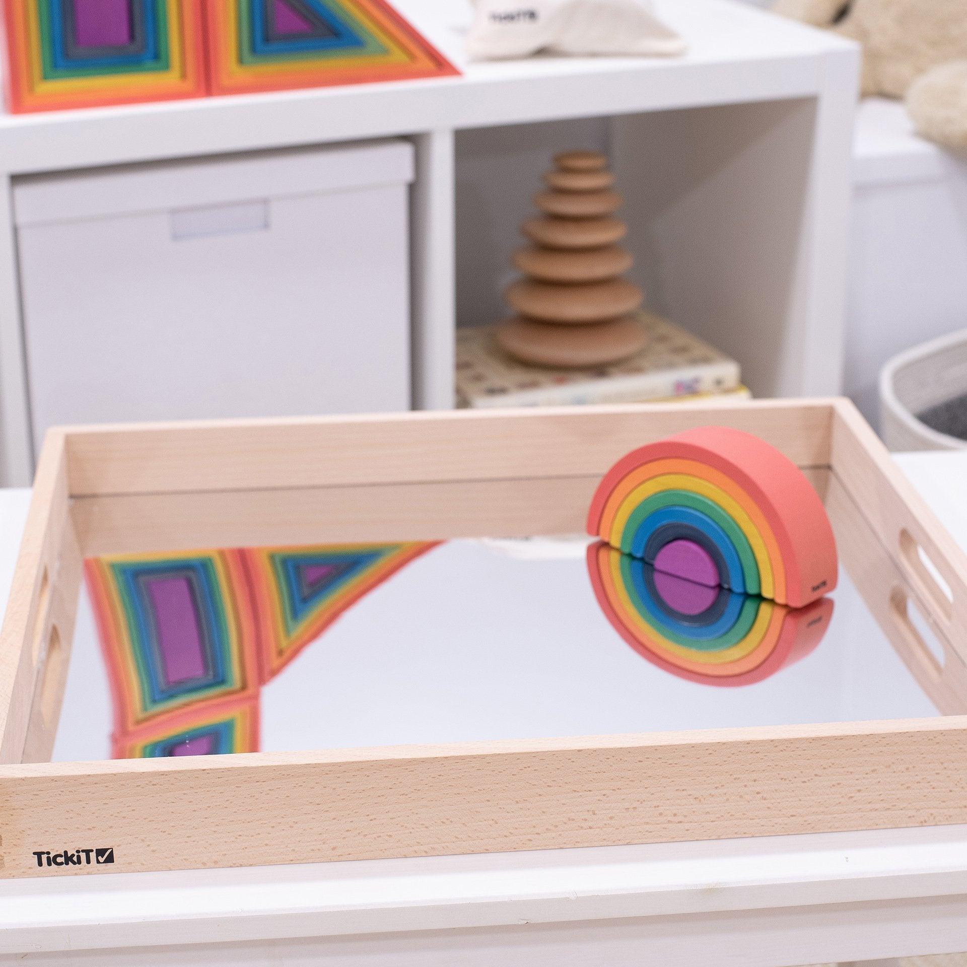 Wooden Mirror Tray - Image 11