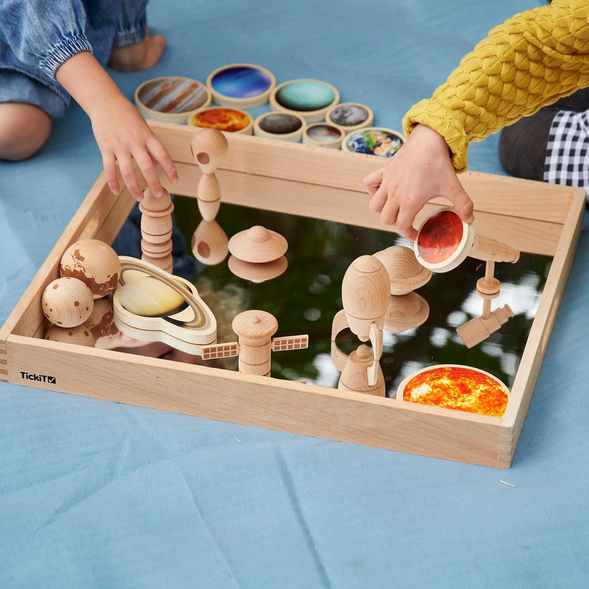 Wooden Mirror Tray - Image 5