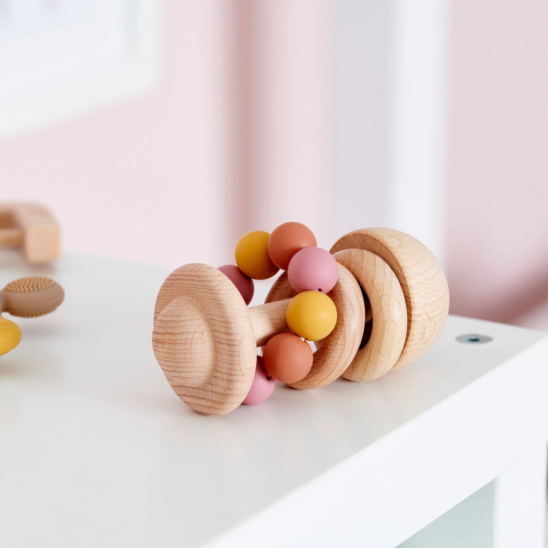 SiliSoft® Bead Rattle (Earth) - Image 3