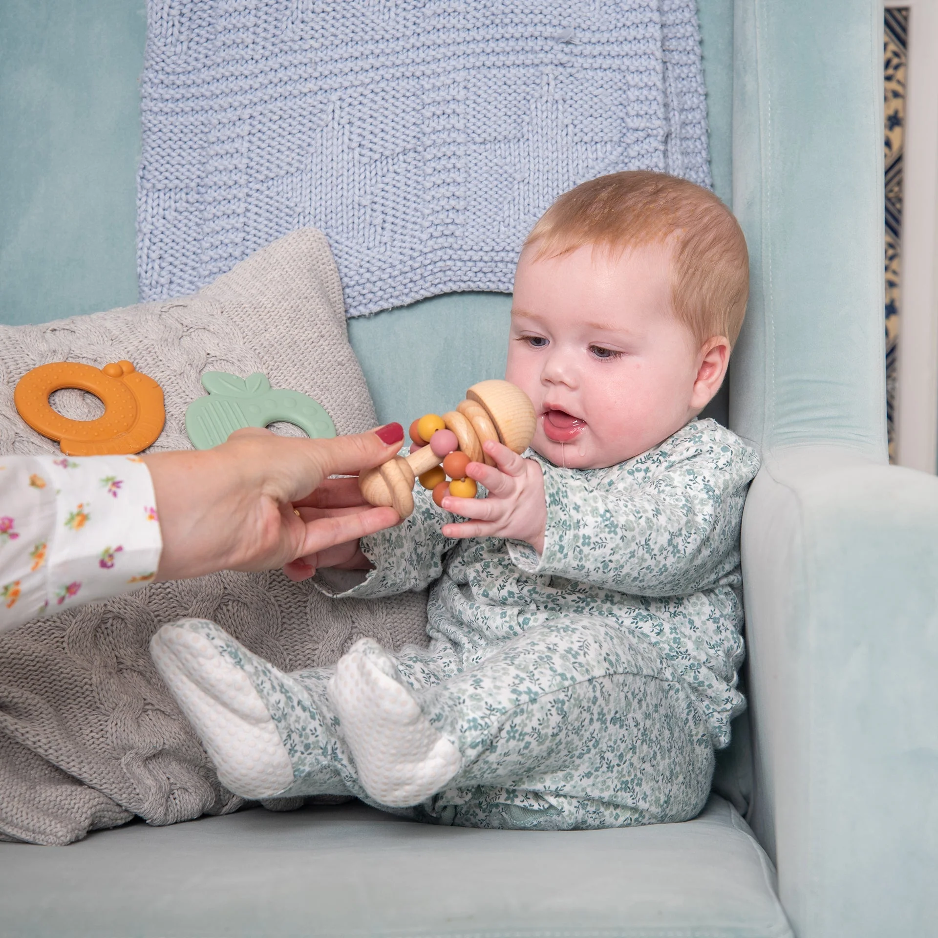 SiliSoft® Bead Rattle (Earth) - Image 5