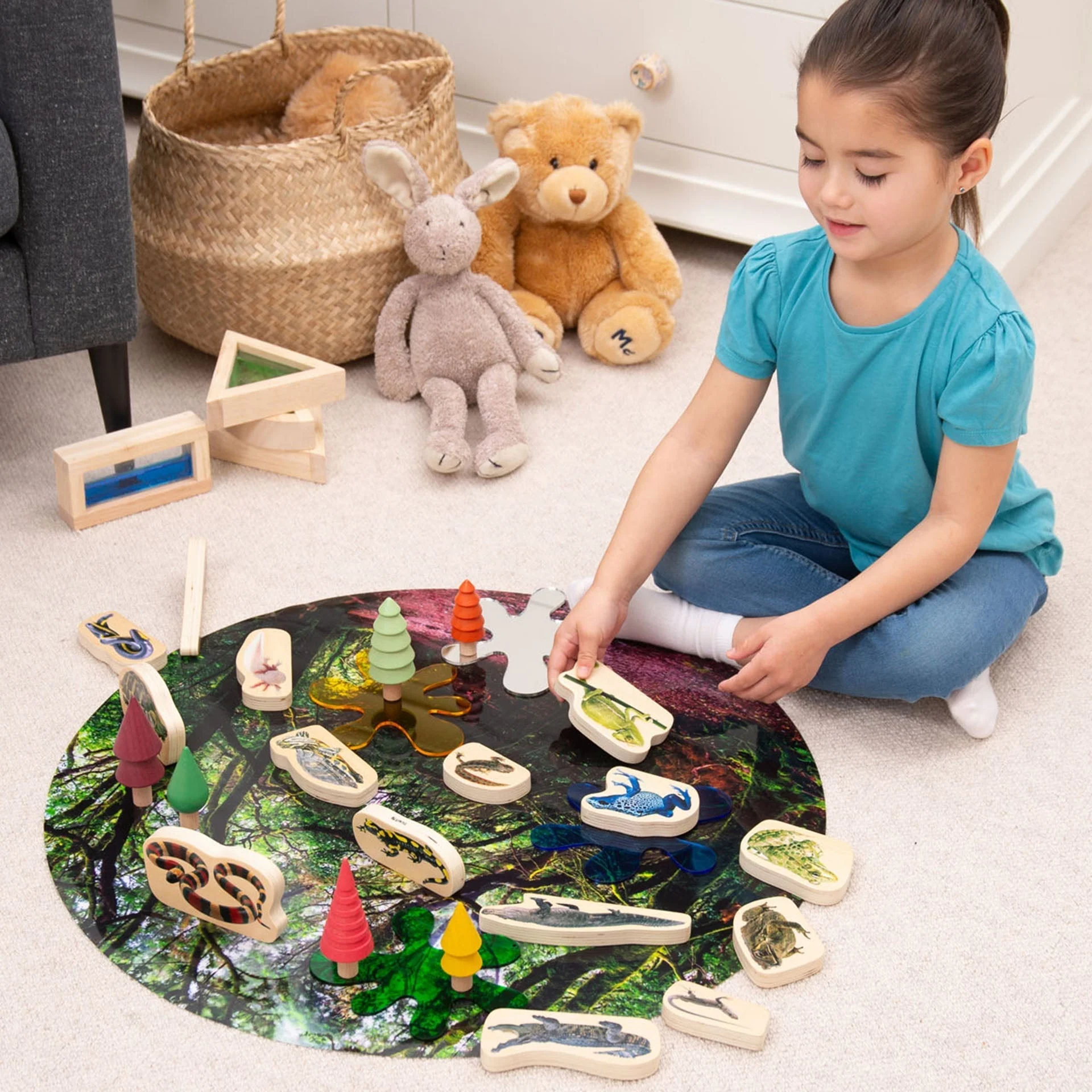 Wooden Reptile & Amphibian Blocks - Image 2