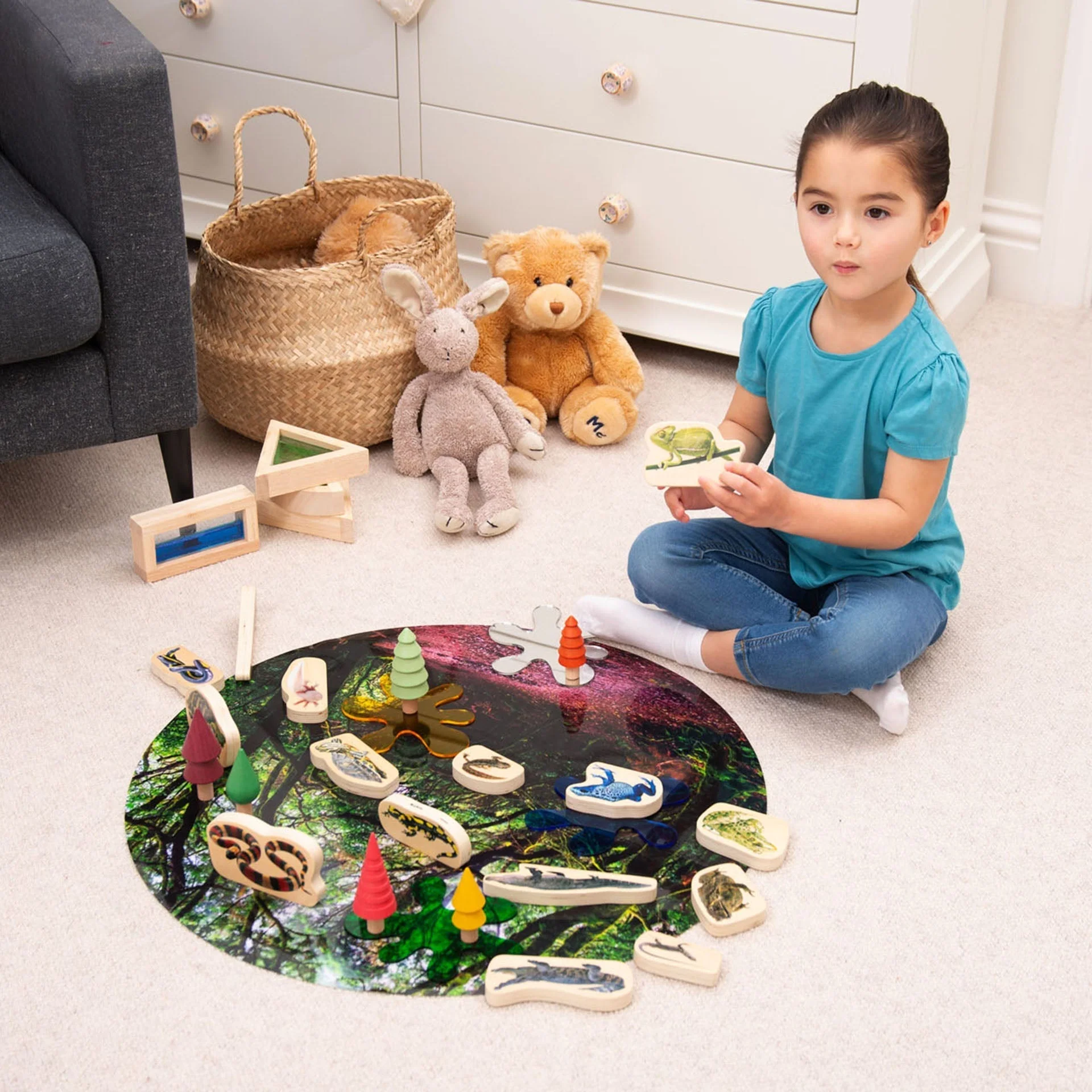 Wooden Reptile & Amphibian Blocks - Image 5