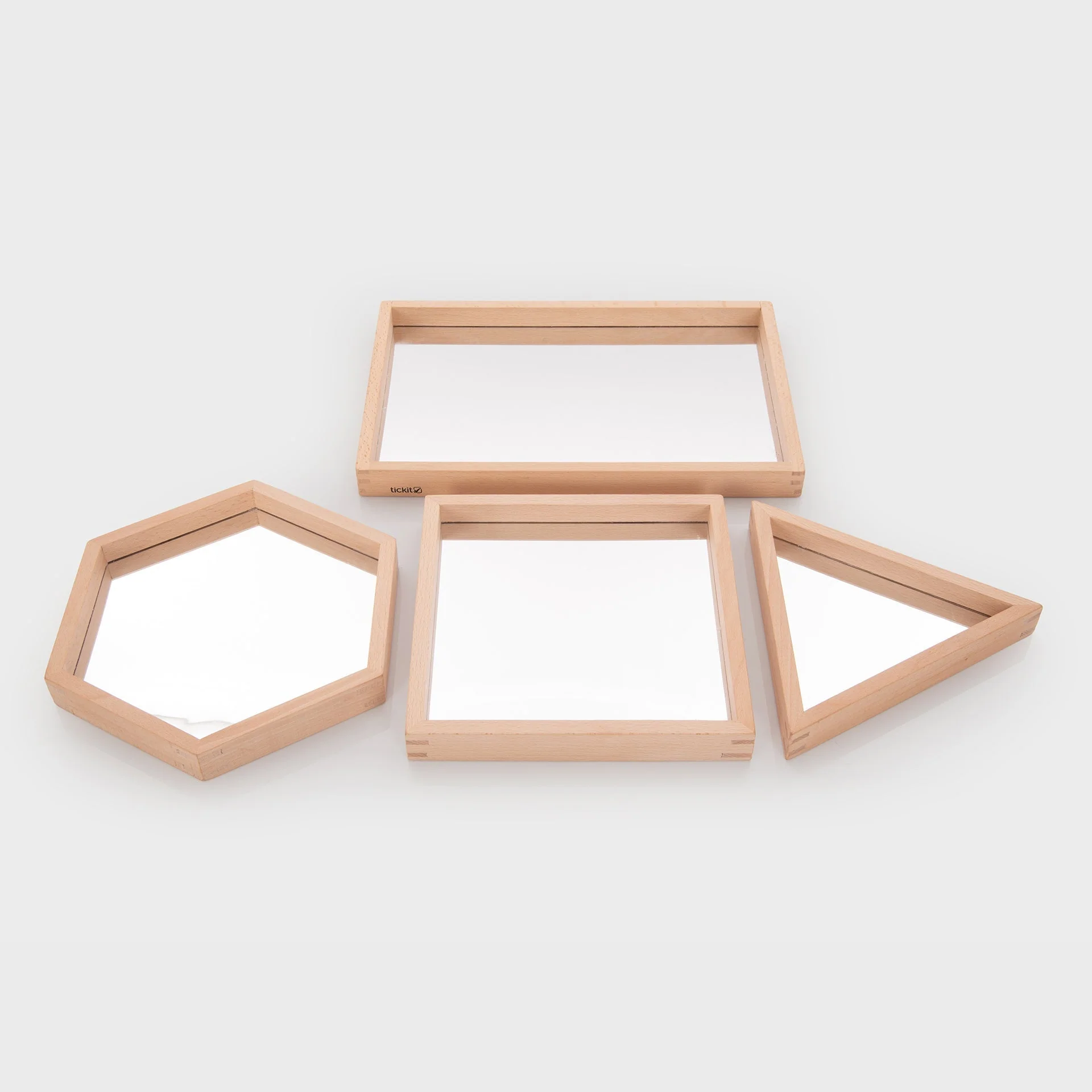 Wooden Shape Mirror Tray - Image 7