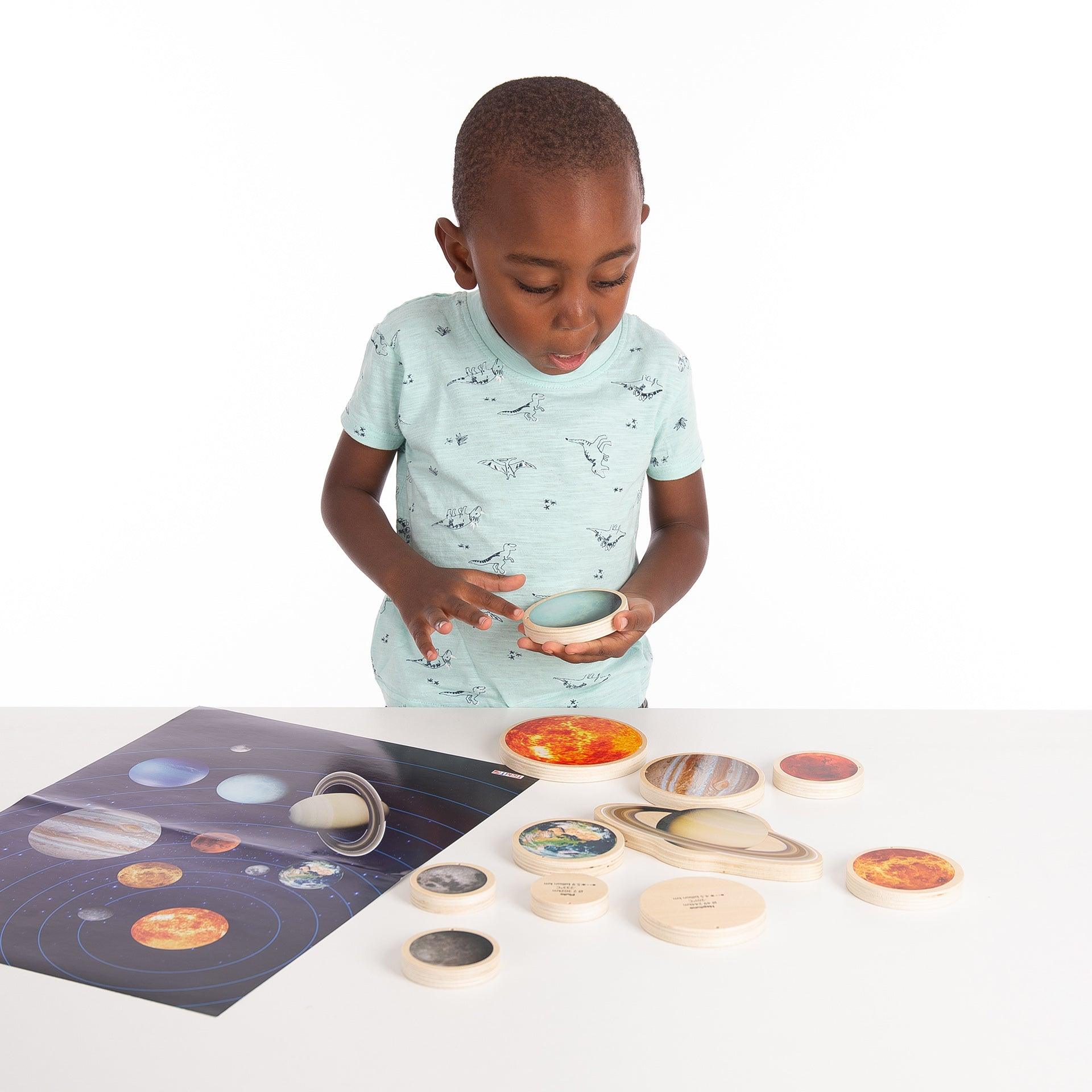 Wooden Solar System Discs - Image 10