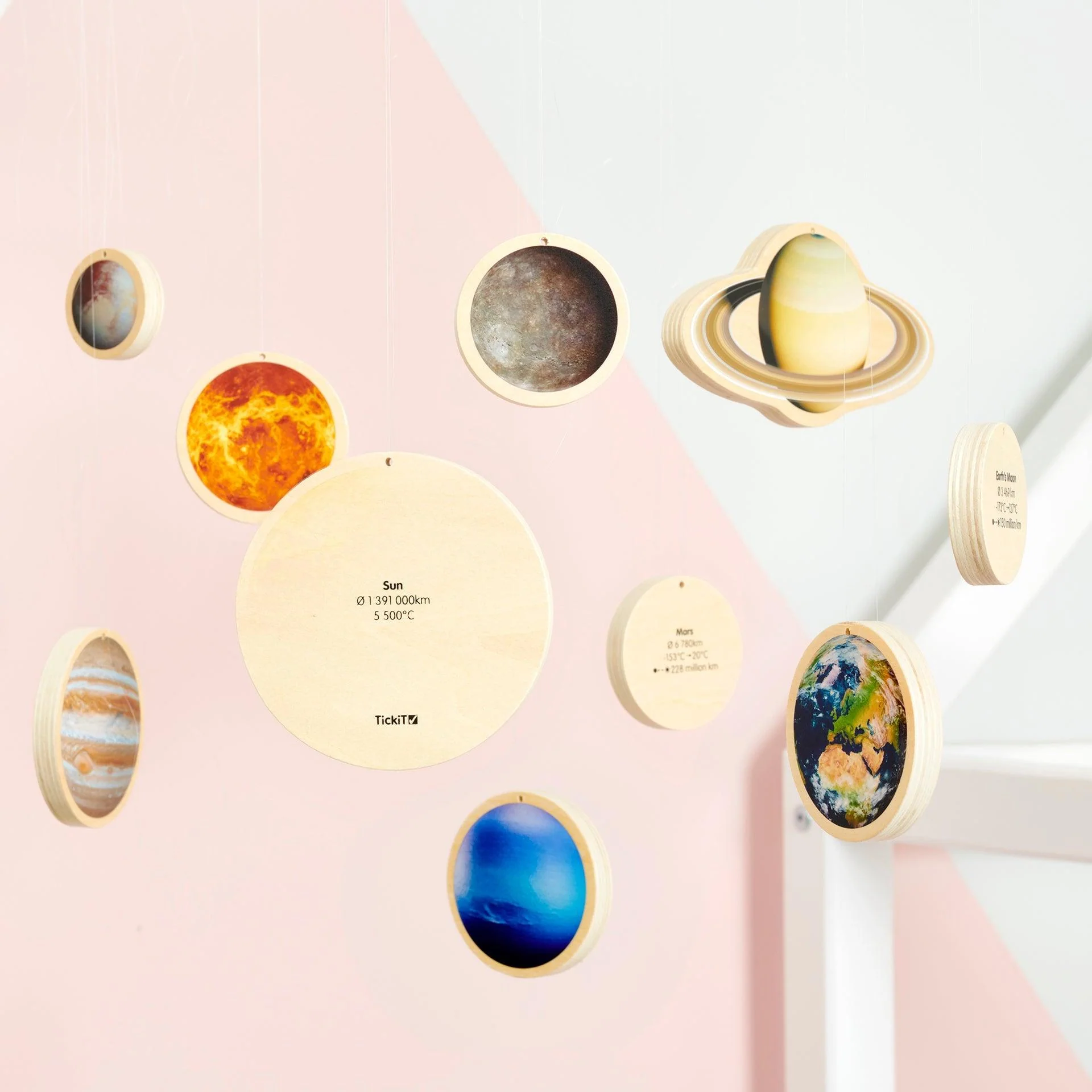 Wooden Solar System Discs - Image 15