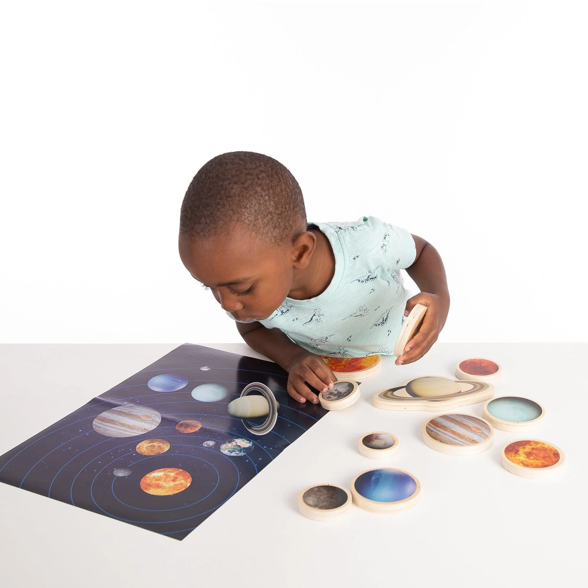 Wooden Solar System Discs - Image 4