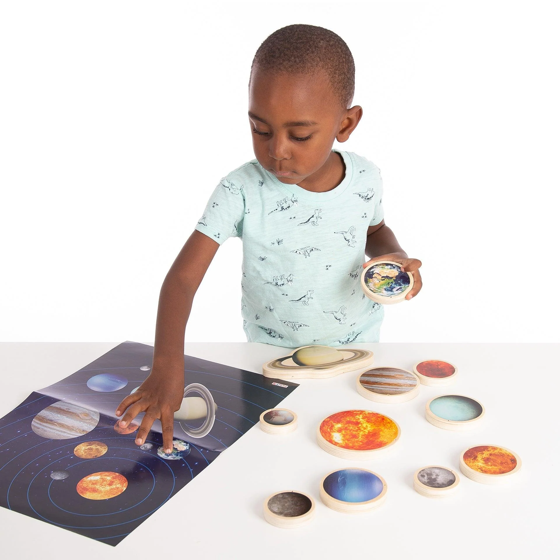 Wooden Solar System Discs - Image 6