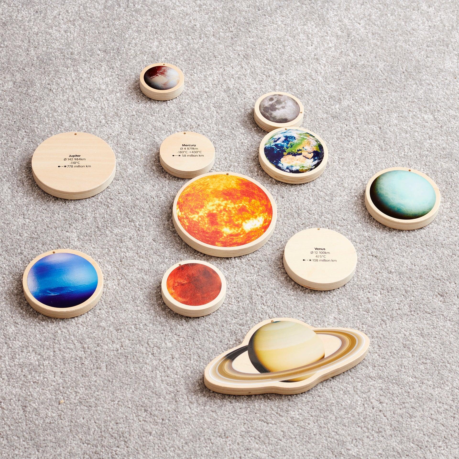 Wooden Solar System Discs - Image 7