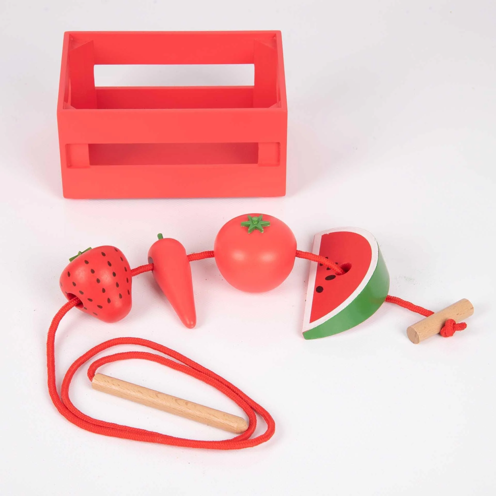 Wooden Sorting Fruit & Vegetable Crates - Image 6