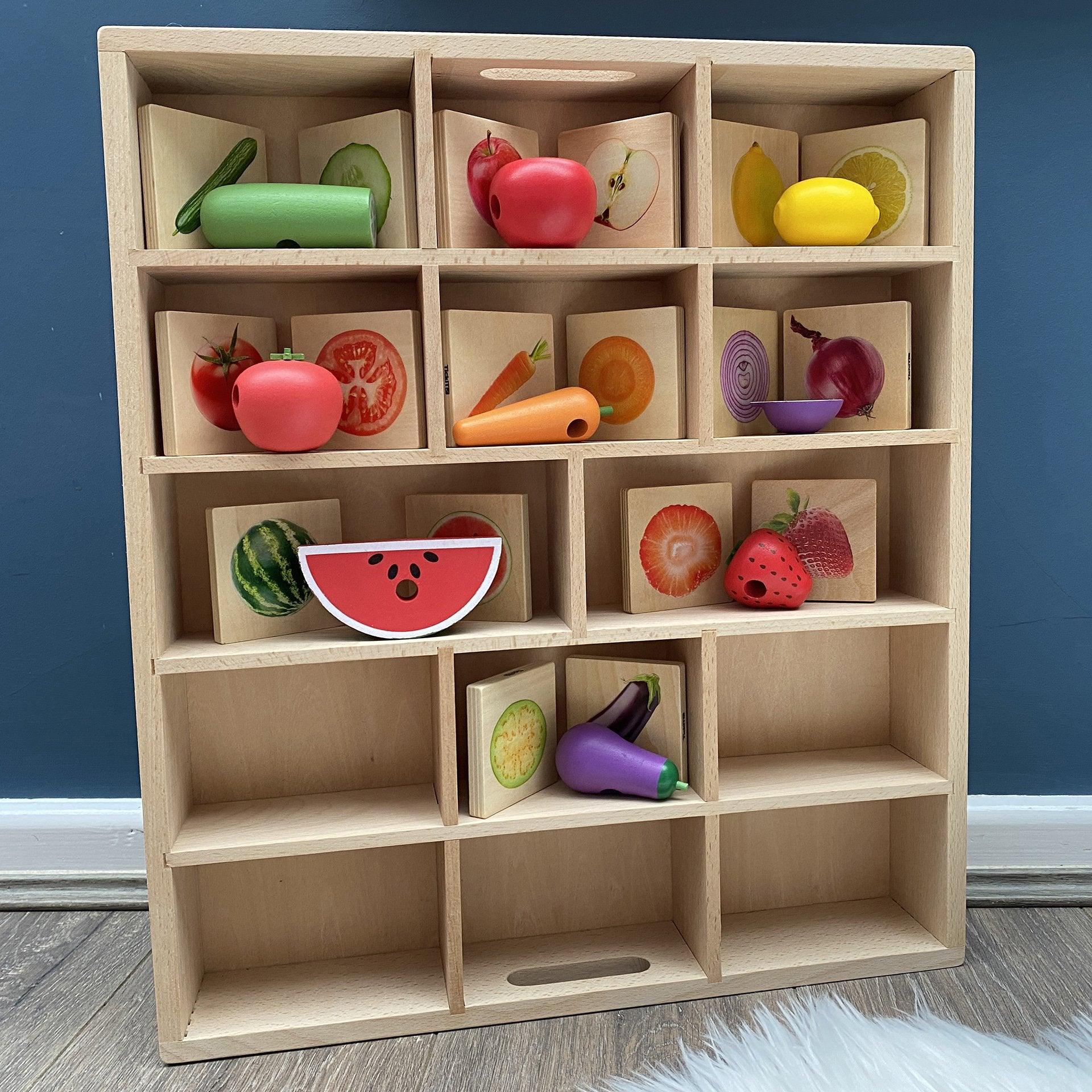 Wooden Sorting Tray - 14 way - Image 6