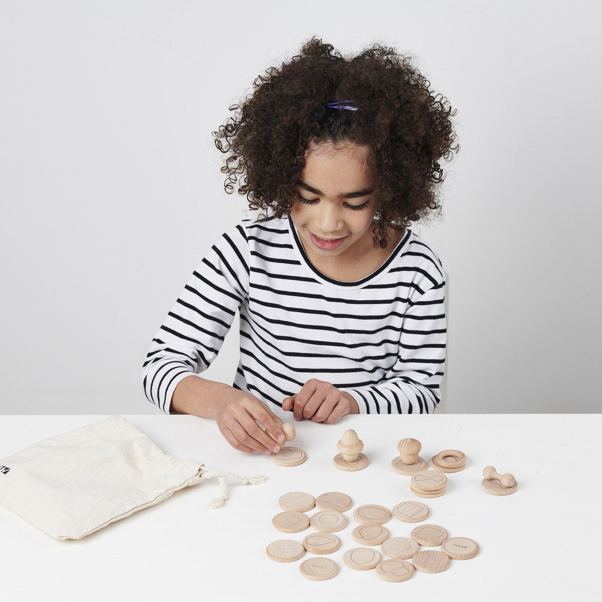 Wooden Treasures Touch & Match Set - Image 5