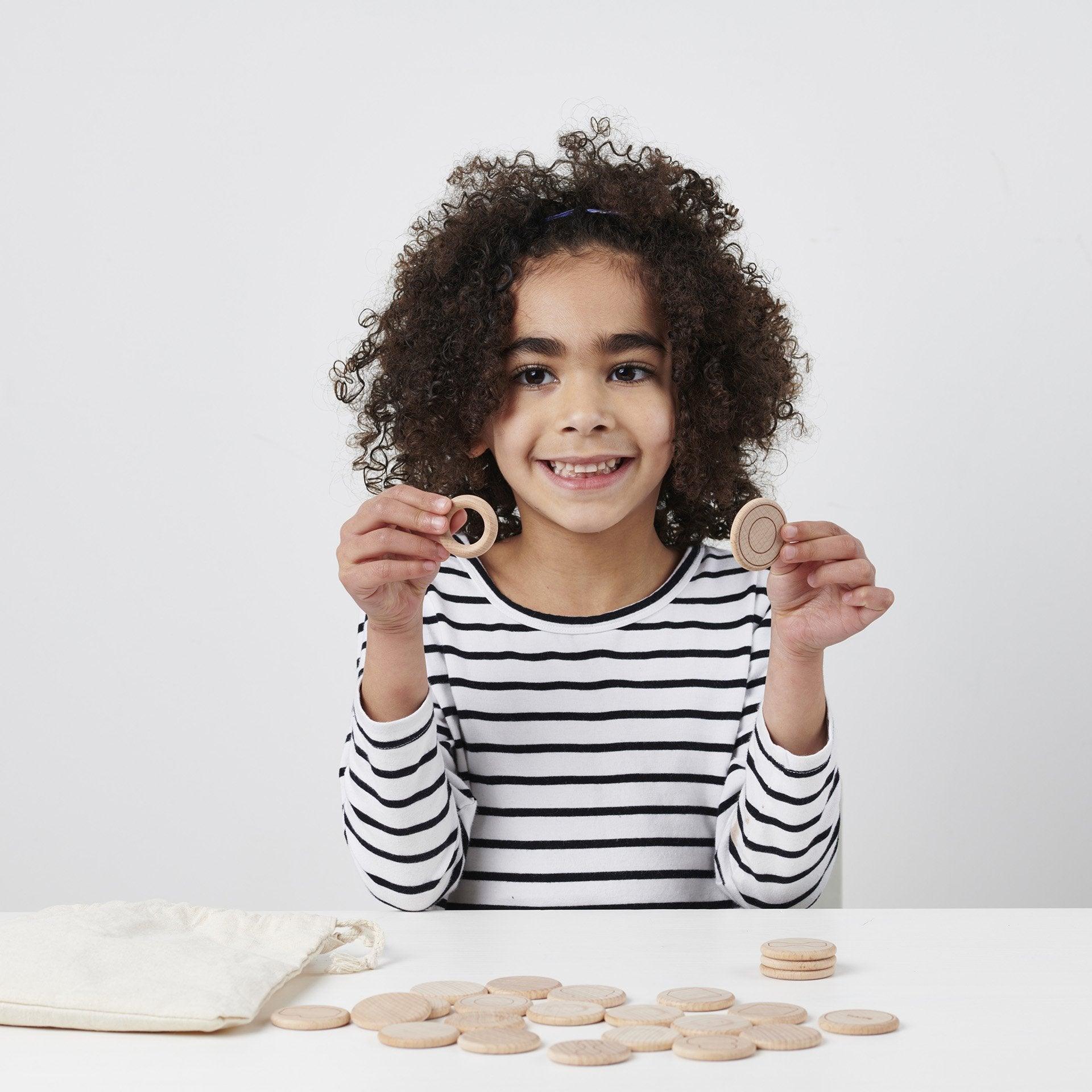 Wooden Treasures Touch & Match Set - Image 6
