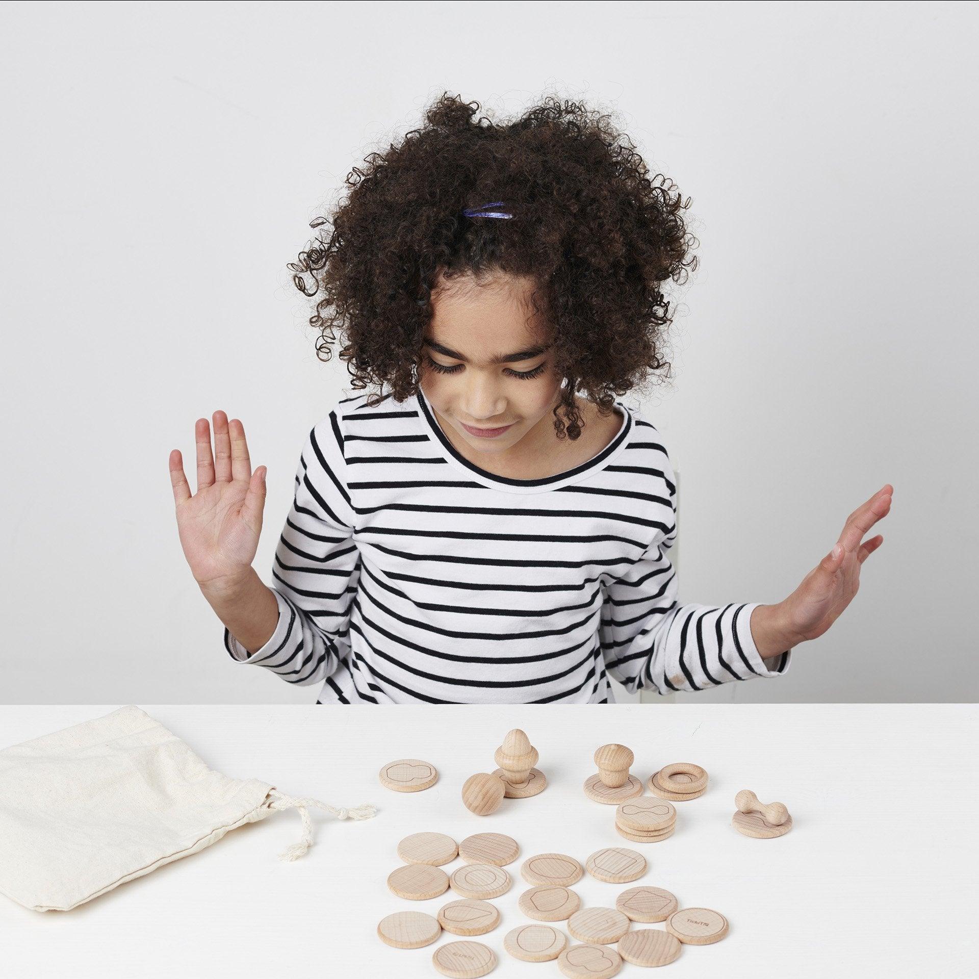 Wooden Treasures Touch & Match Set - Image 7