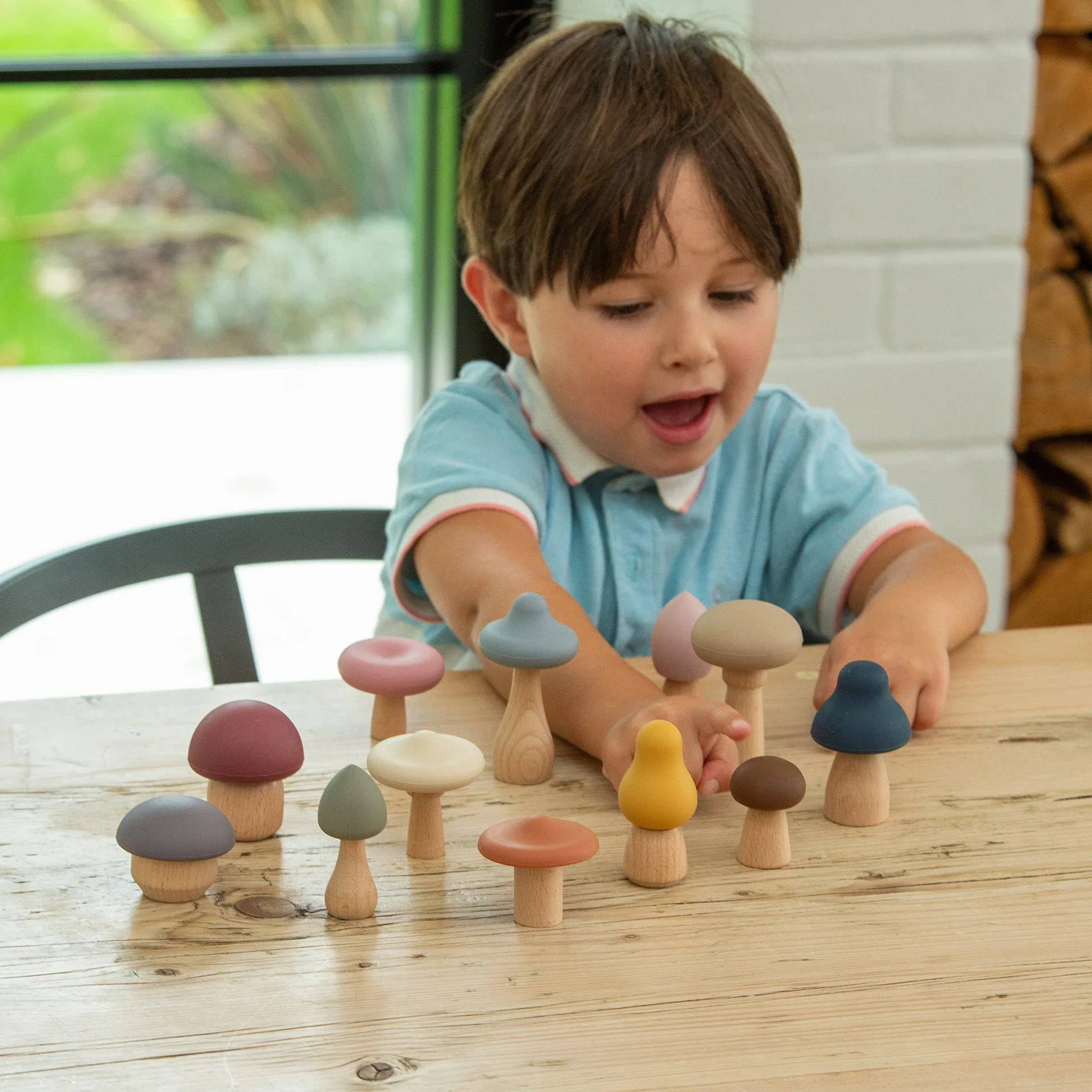 SiliSoft® Woodland Mushroom Set (Earth) - Image 5